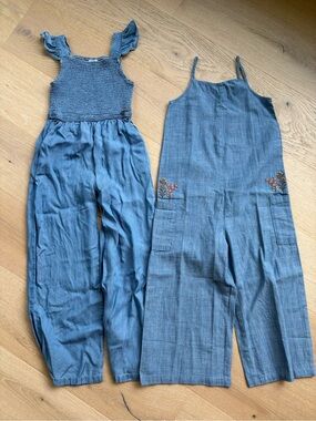 Girl Denim 7 jumpsuit bundle
